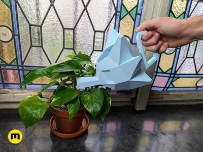Horsea Low Poly Watering Can   