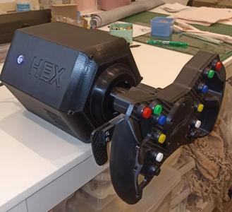 SimRacing DD Base for hoverboard motor   