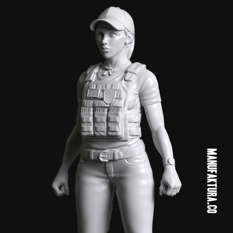 Strife Series 03ap - Sexy Spec Ops Girl (Artist Proof)