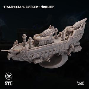 Teslite Class Cruiser - Mini Ship