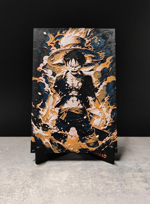 Luffy from OnePiece (4 Colors Filament Painting) 
