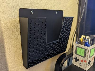 Mail and Paper Holder Wall Mount Angle Inbox