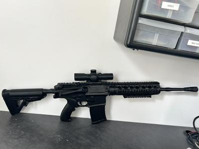 AR-15 style assault rifle