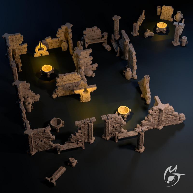 Ancient Ruins - Scatter Terrain