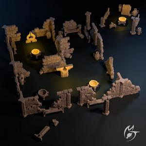 Ancient Ruins - Scatter Terrain