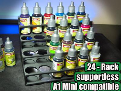 Paint Rack Holder 24 - Vallejo and Army Painter