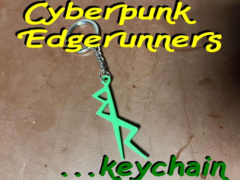 Cyberpunk Edgerunners Keychain