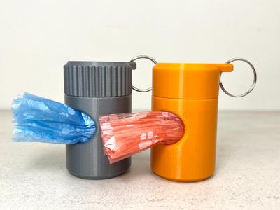 Heavy Duty Dog Poo Bag Carrier Dispenser 