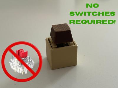 FULLY Printed Clicking Keycap Fidget