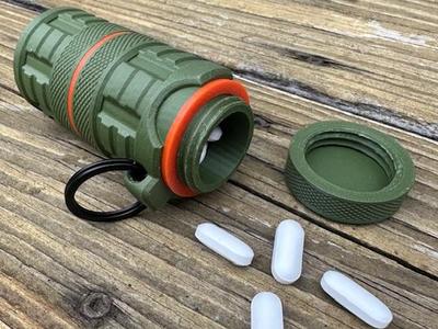 Rugged Stacked Screw Top Container