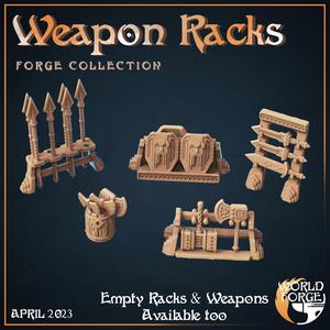 Dwarven Weapon Racks