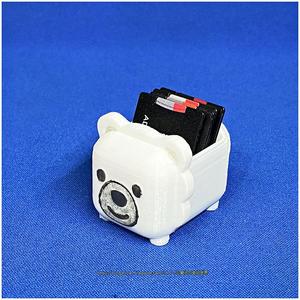 Little White Bear square box-storage box