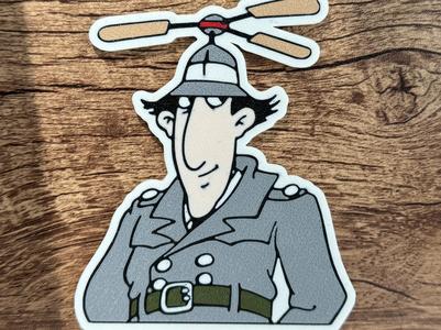 Inspector Gadget Magnet (8x3mm magnets)