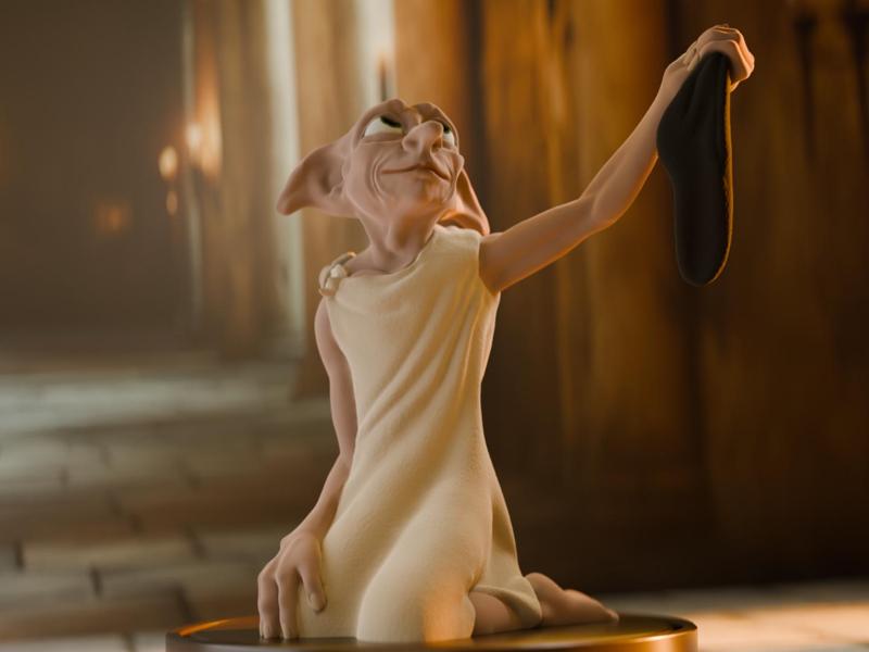 Dobby the House Elf - Harry Potter Sculpture