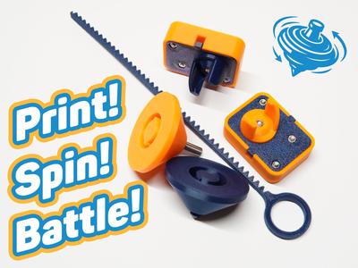 Bayblade Battle Spinner & Launcher! Spinning top