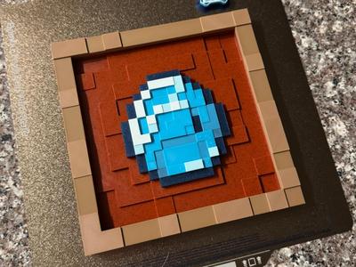 Diamond - Minecraft Item Frame