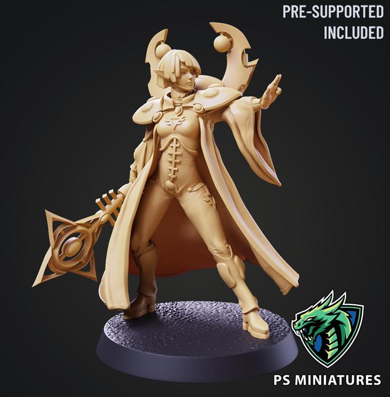 Space Elf Warmancer Vol 2 - Pose 1 + Pinups