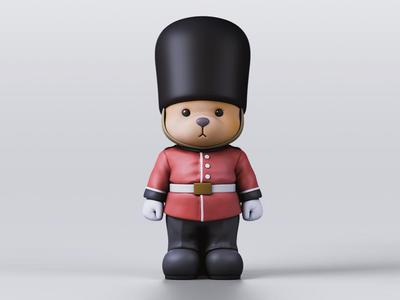 Teddy Bear British Royal Guard