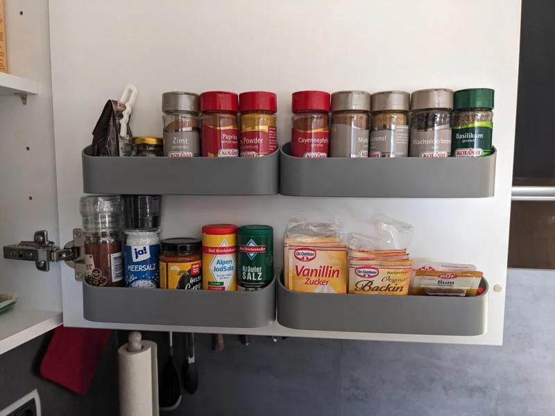 simple door mounted spice rack (F360 files included)   