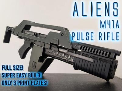 Aliens M41A Pulse Rifle - Full Size
