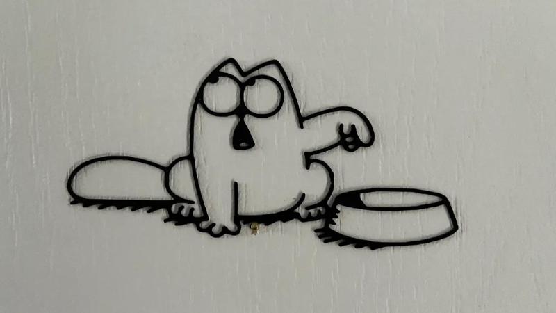 Simon's Cat Wall Art #4   