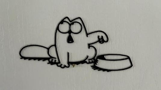 Simon's Cat Wall Art #4   