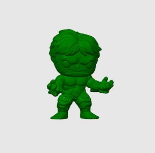 Hulk minifigure - Funko Pop size