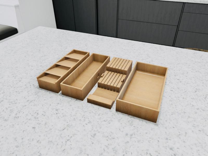 KITCHEN DRAWER ORGANIZER