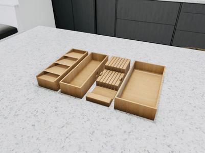 KITCHEN DRAWER ORGANIZER