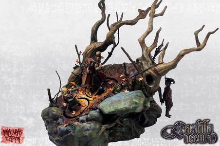  Morass of Misfortune  Secenery + Knight of Misfortune Set +  Poor Guy  - TRIBE'S MAY RELEASE