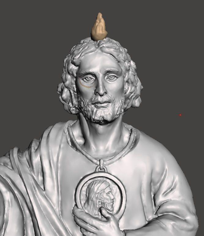 Saint Jude Full Body Sculpture
