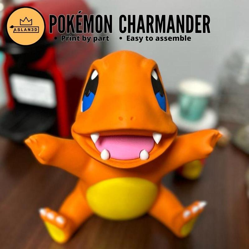 Pokemon Charmander - By Colors