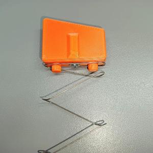 Follower for wider spring >> Nerf Half Dart Printable Angled Talon Style Magazine   