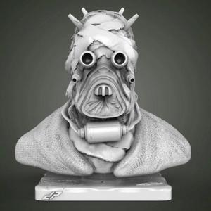 Tusken Raider Bust 3D Printing Miniature | Static