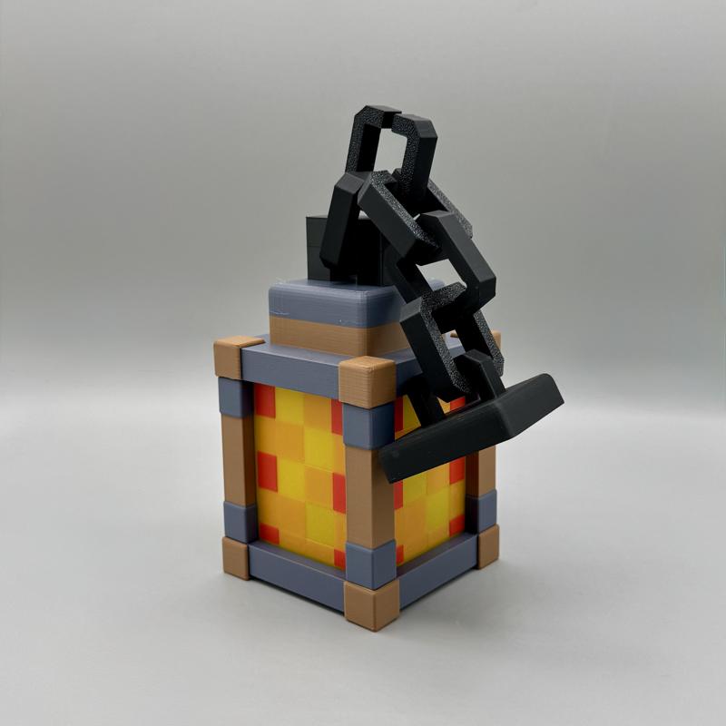 Minecraft Lantern - Tealight Flickering Lantern