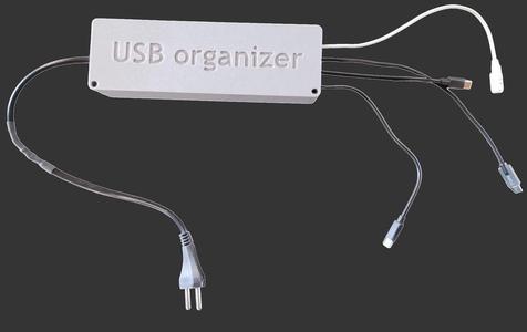 USB organizer box