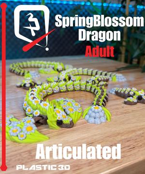 Elder SpringBlossom Dragon  - Articulated Supportless