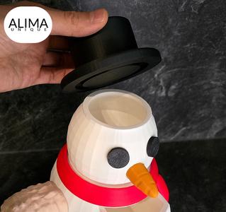 Snowman Organizer - multi part