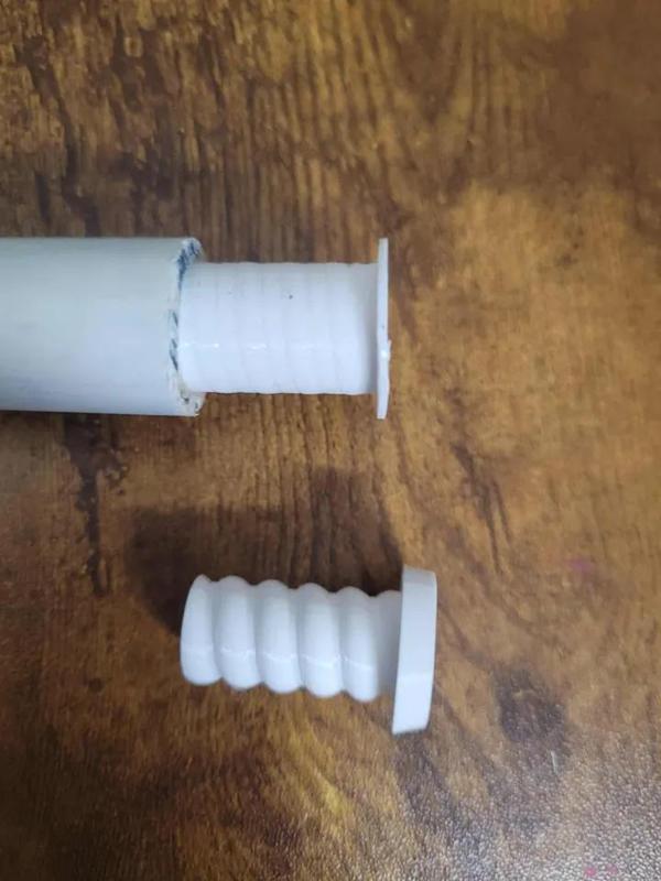 1/2" PVC Pipe Screw Joint for Modular Cosplay Props - FDM Only (PETG)   