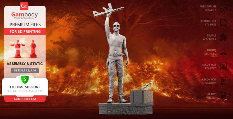 Joseph Seed 3D Printing Figurine | Assembly