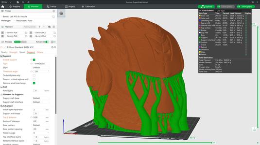 Iron Man Dragon Scale Helmet - Dragon Cosplay - 3D print STL and 3MF file 