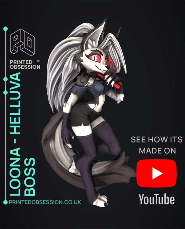Loona - Helluva Boss - Fan Art
