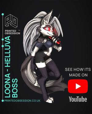 Loona - Helluva Boss - Fan Art