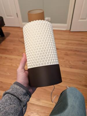 Lamp Base Cover and Corner Wall Mount