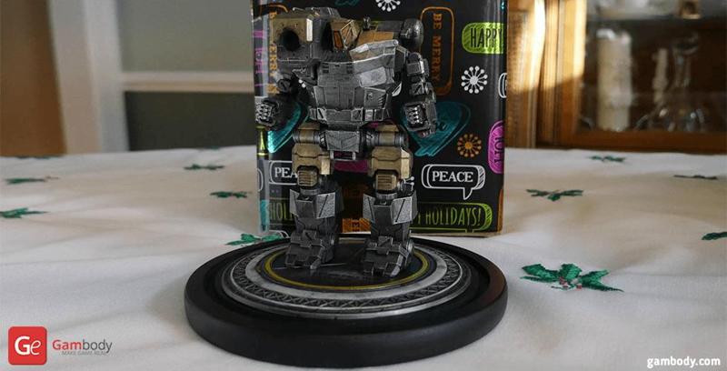 Hunchback BattleMech 3D Printing Files | Assembly + Action