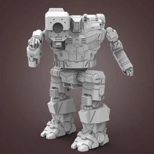 Hunchback BattleMech 3D Printing Files | Assembly + Action
