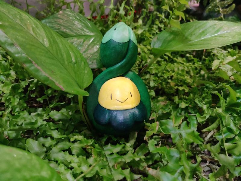 Budew in pot - Roselia Roserade baby pokemon model