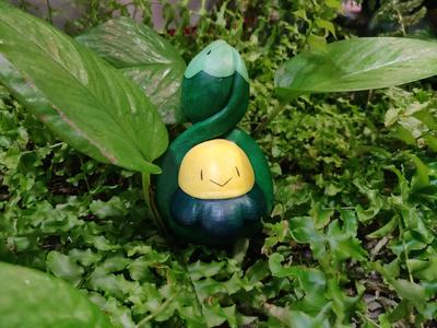 Budew in pot - Roselia Roserade baby pokemon model