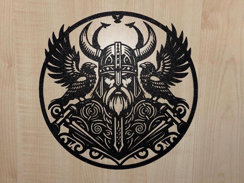 Viking Warrior Wall Decor