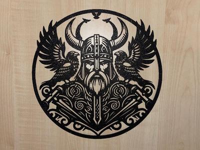 Viking Warrior Wall Decor